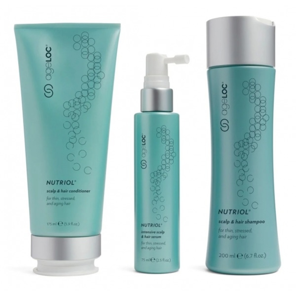 nu skin Ageloc nutriol system package scalp & Hair system hair growth brand new